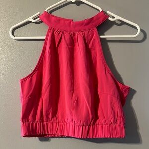 Women's Pink Halter Top Size Small